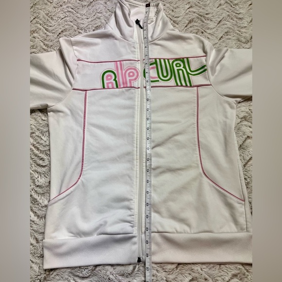 Rip Curl The Search 1990’s Retro Vintage Surfer Track Varsity Style Jacket - Picture 7 of 8